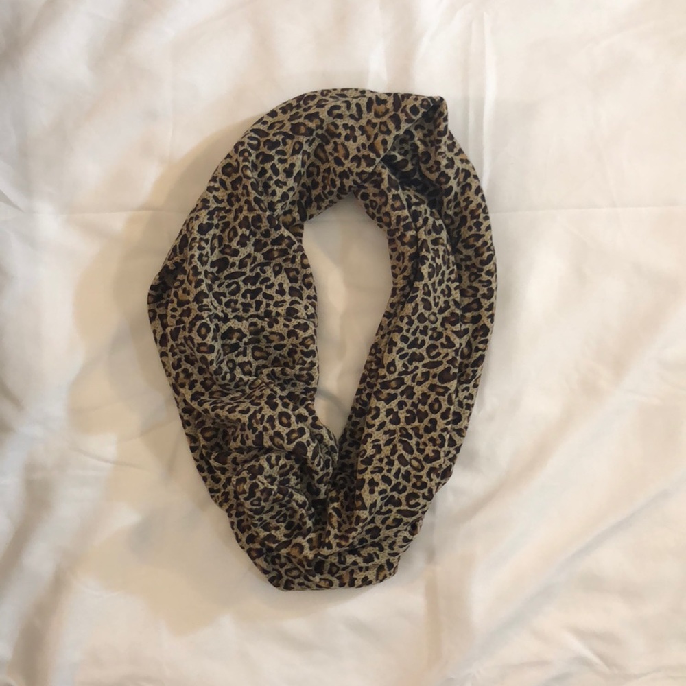 Leopard Print Infinity Scarf